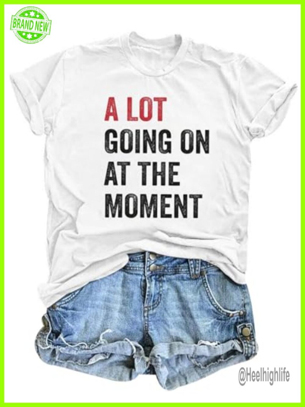 Country Music T-Shirt Women Retro Letter Print Casual Concert Top